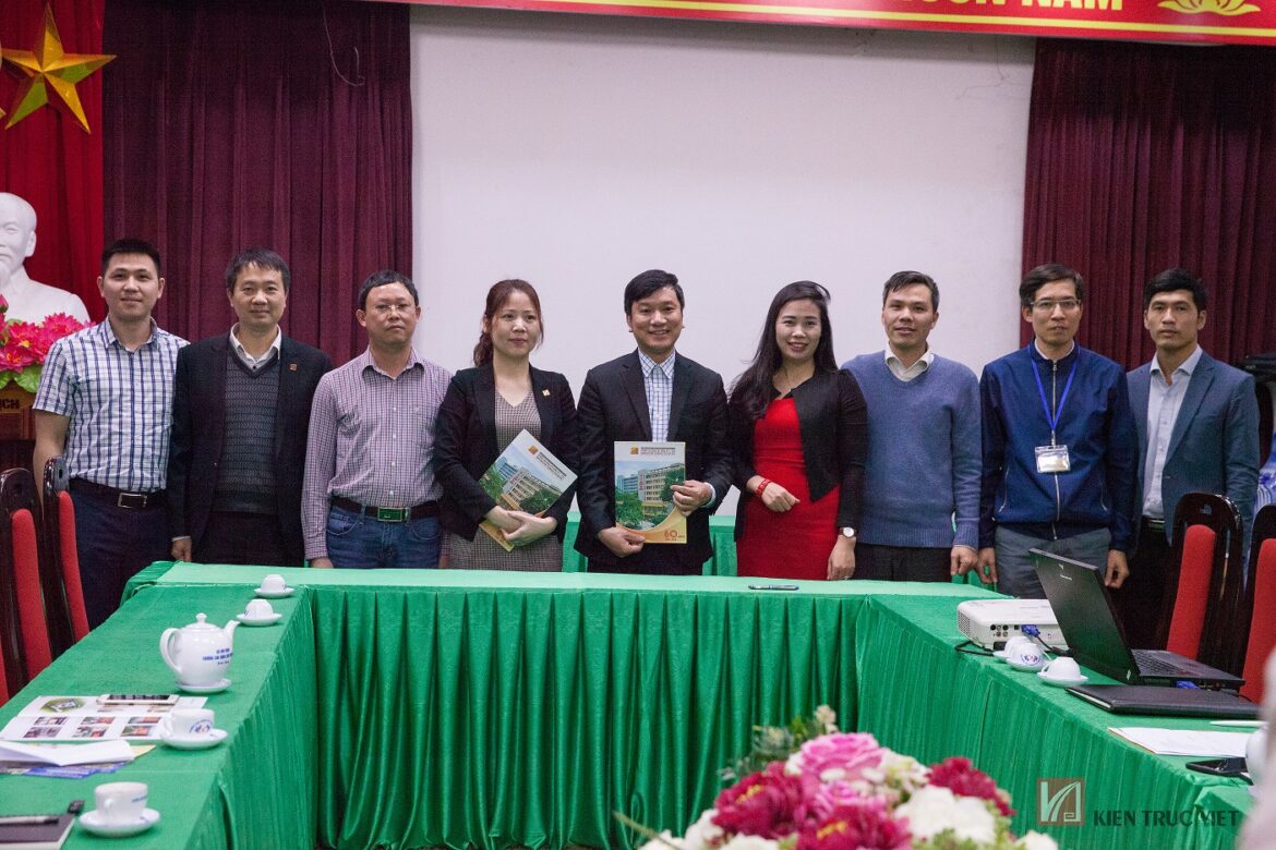 Kiến Trúc Việt ký thỏa thuận hợp tác với trường CĐ Xây dựng số 1
