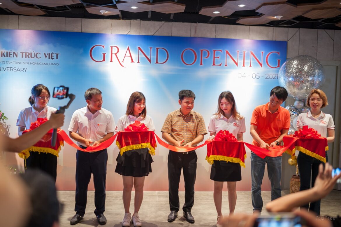 Kiến Trúc Việt khai trương văn phòng trụ sở mới và kỷ niệm 17 năm thành công công ty