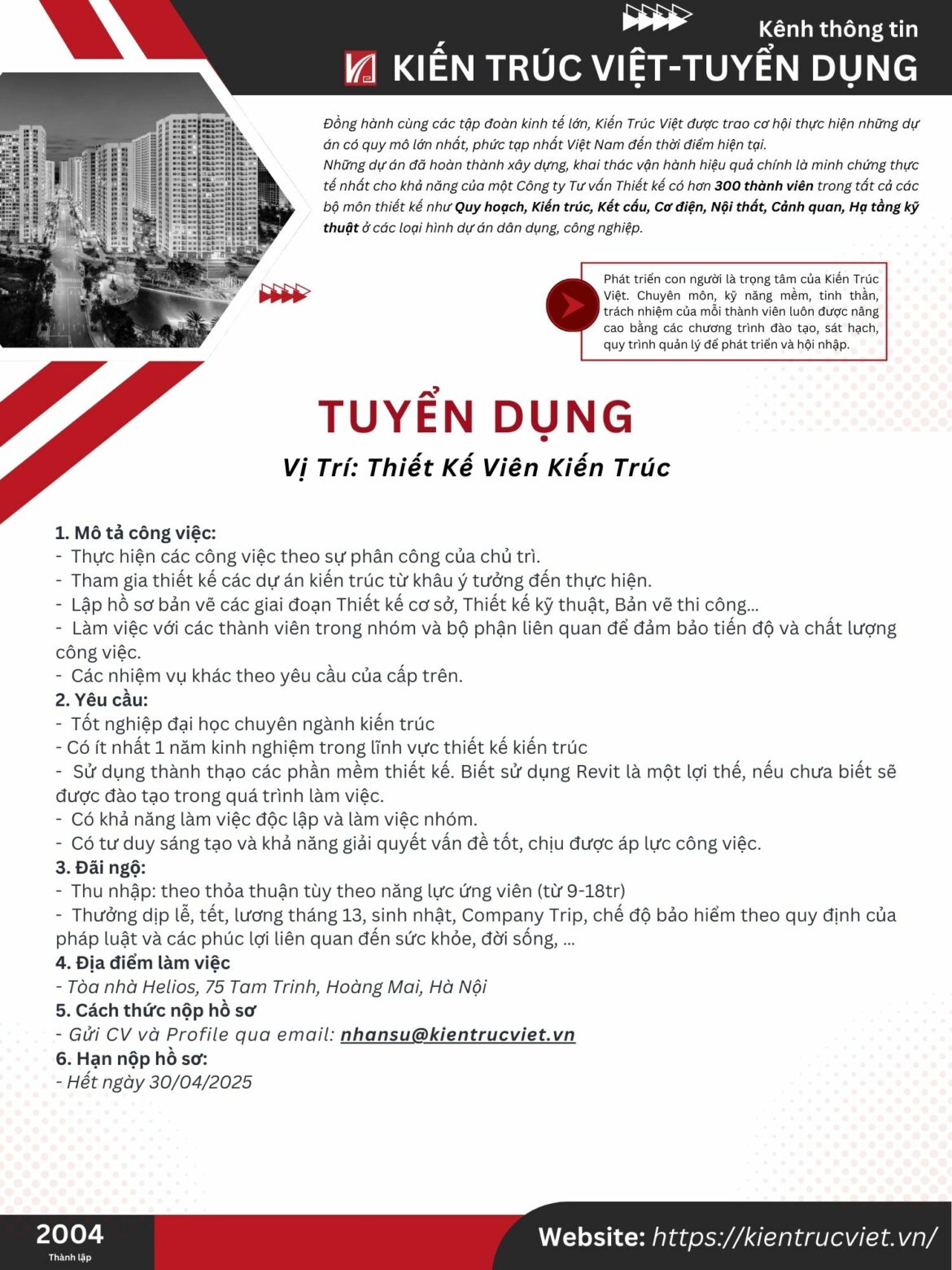 Thiết kế viên Kiến trúc