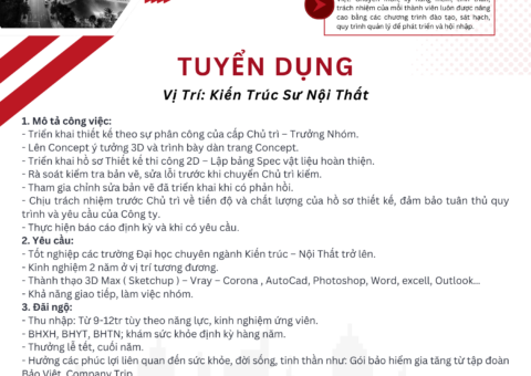 Kiến Trúc Sư Nội Thất