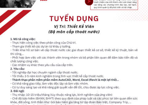 Thiết Kế Viên Dựng Mô Hình Revit (Cơ Điện)